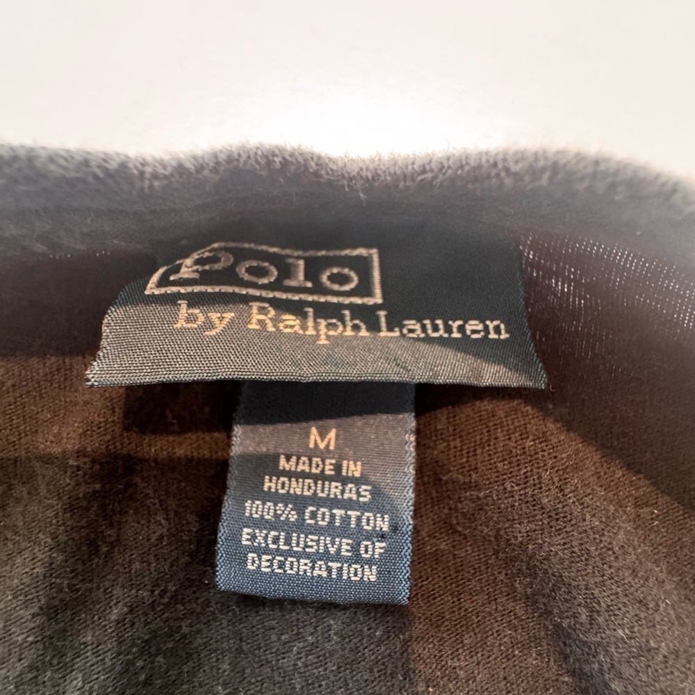 Ralph Lauren Black Cotton Polo Shirt size M good condition - Picture 5 of 5